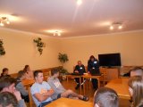 Cyberprzemoc i zagrożenia w sieci – spotkanie z policjantami w Internacie                               